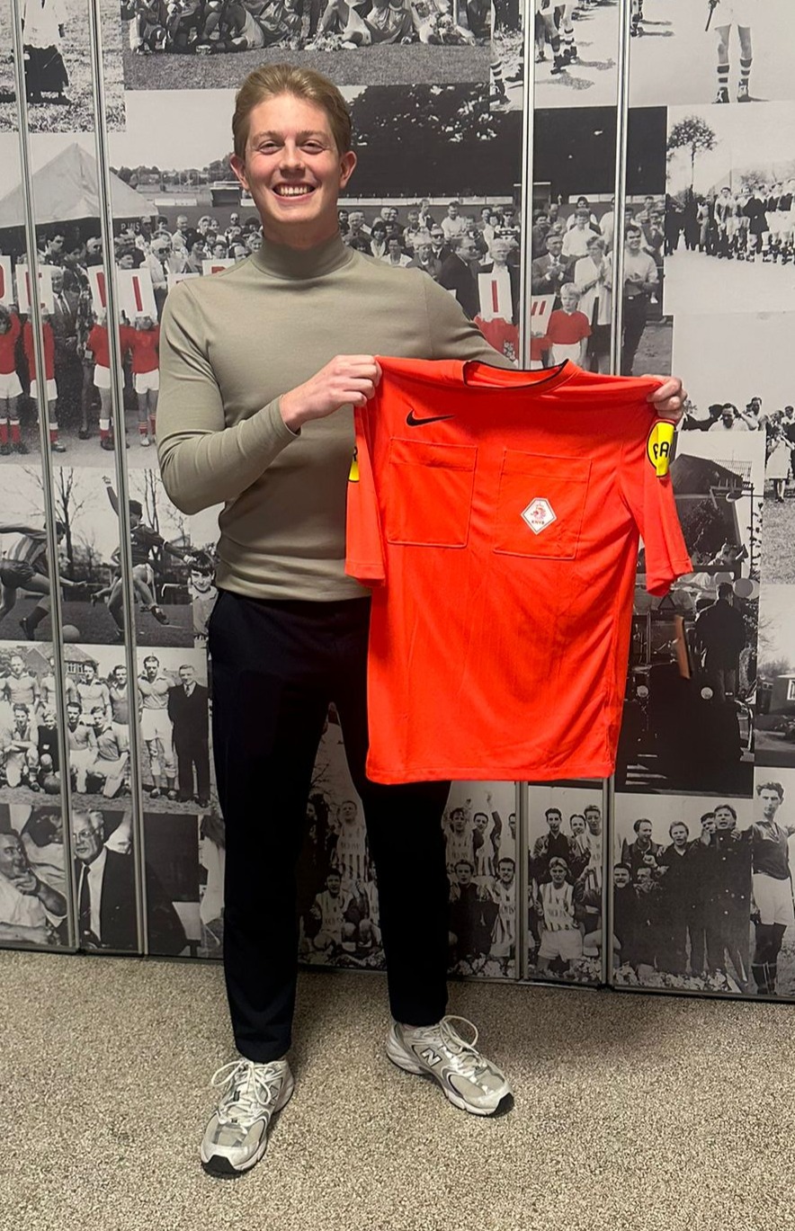 Het bestuur neemt afscheid van Kevin Nefkens